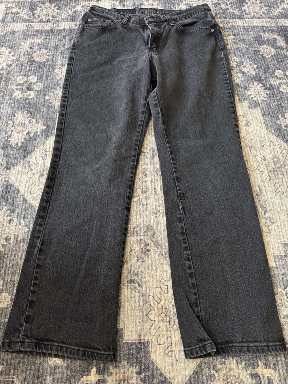 Riders by Lee Black Straight-Leg Women's Jeans